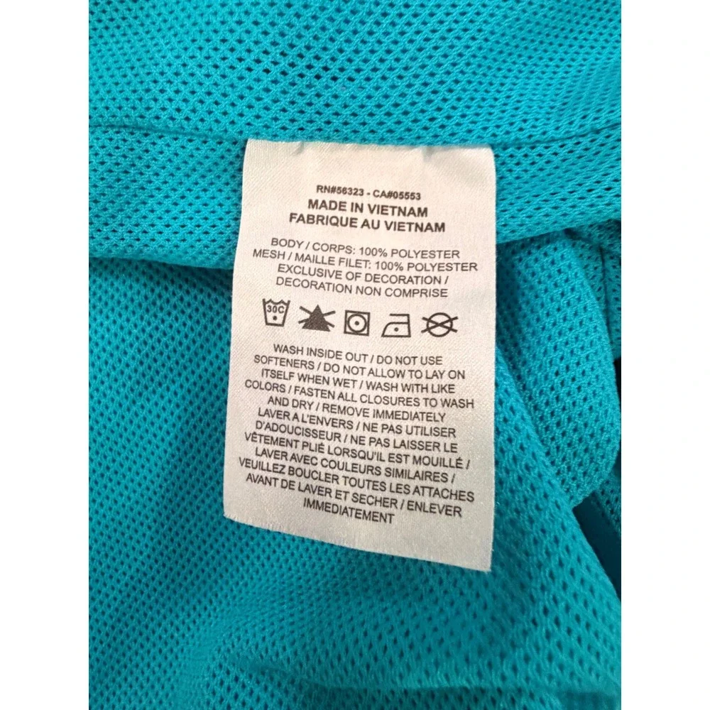 Nike Mens XL Teal Blue Swim‎ Trunks Mesh Lined Board Shorts FN3307-345